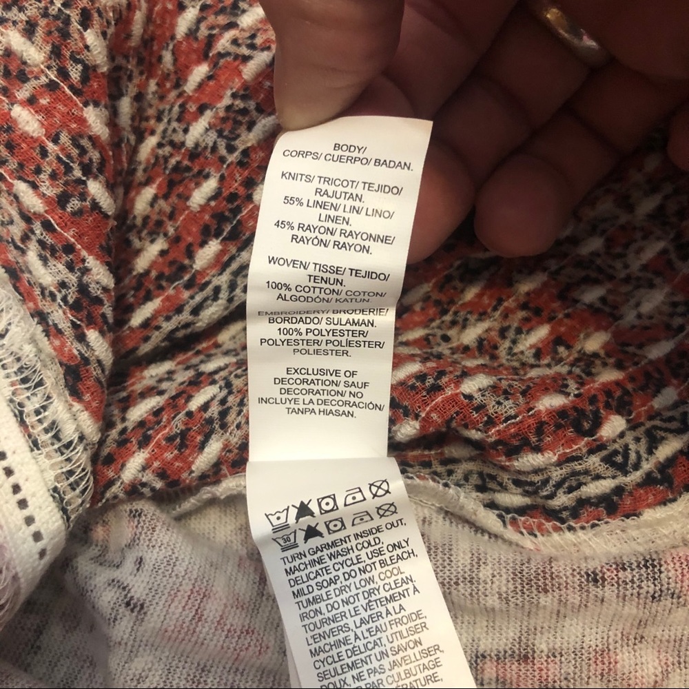 Lucky Brand Tank Sz L NWT - Picture 8 of 8